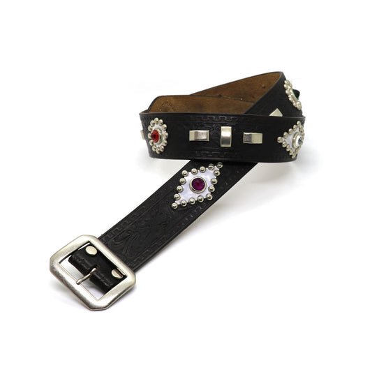 Studded & Jeweled Belt Lot.118