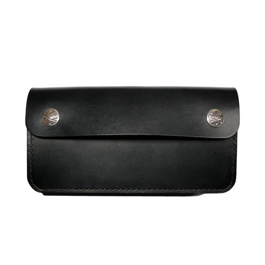 "Lynch Silversmith" Develop Biker Wallet Bridle Leather