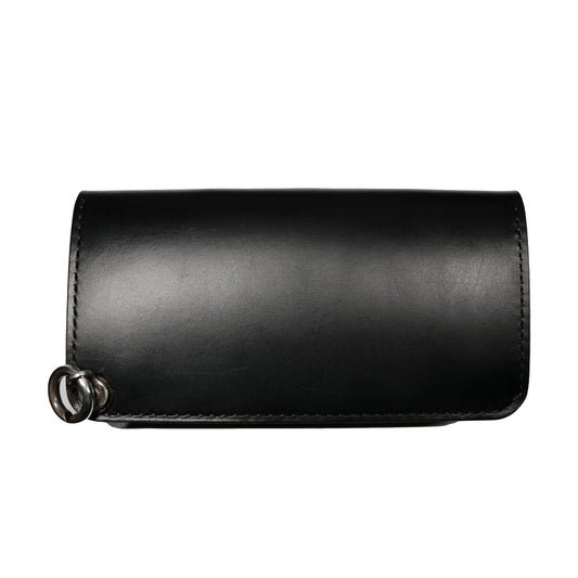 "Lynch Silversmith" Develop Biker Wallet Bridle Leather
